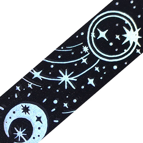 BGM Masking Tape Foil Stamped Book of Star Magic - Darkness