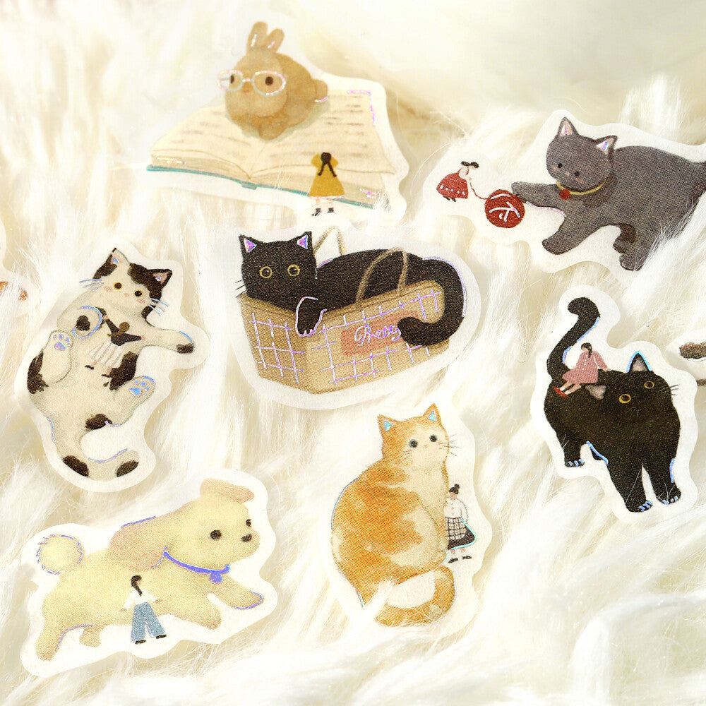 BGM Washi Flake Stickers Petit Story - Animal