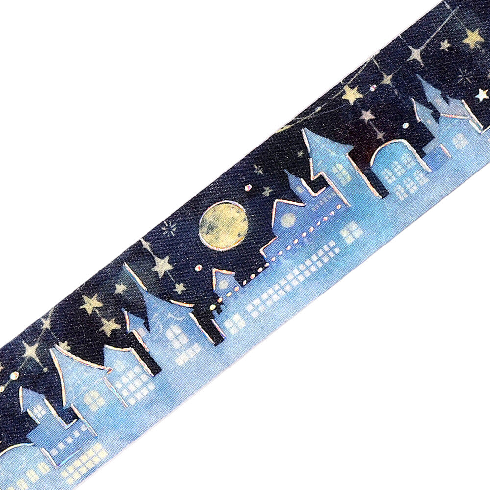 BGM Masking Tape Foil Stamped Life - Starry City