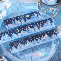 BGM Masking Tape Foil Stamped Life - Starry City view 3