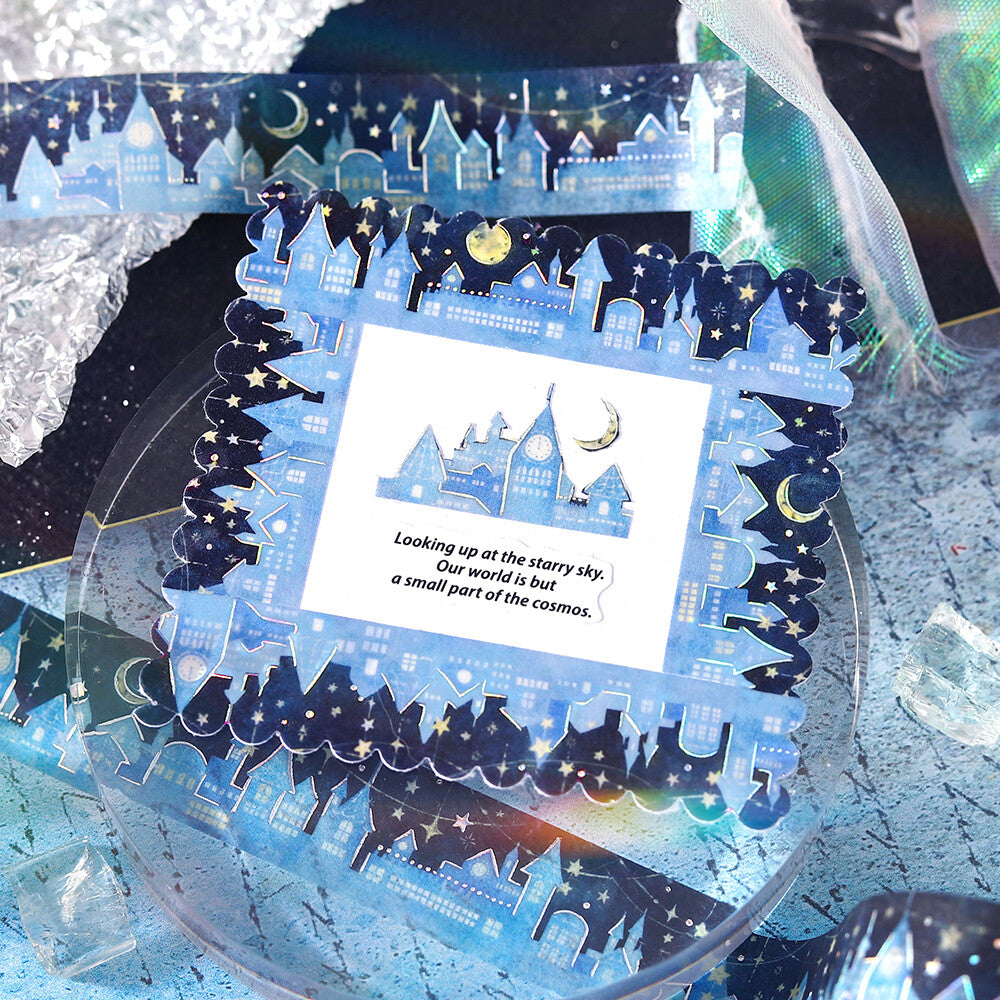 BGM Masking Tape Foil Stamped Life - Starry City