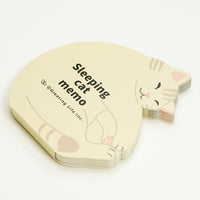 Greeting Life Animal Die-Cut Memo: Sleeping Cat view 3