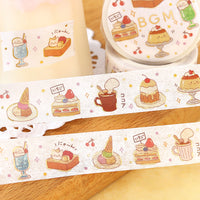 BGM Masking Tape Foil Stamped Life - Cafe Time view 3