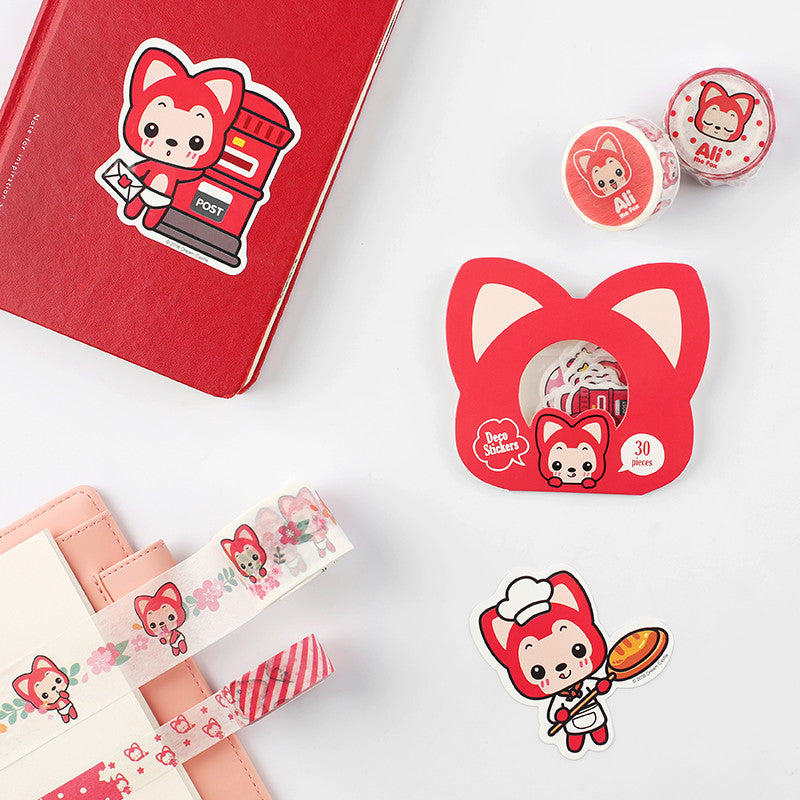 BGM Ali the Fox Washi Tape