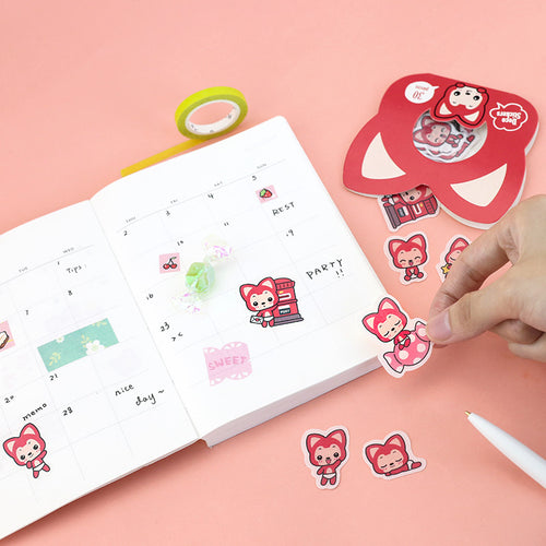 BGM Ali the Fox Deco Flake Sticker