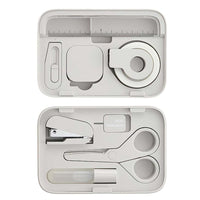 PLUS Team Demi Stationery Kit Grey | Magnetic | Designed by Naoto Fukasawa view 1