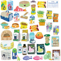 Greeting Life Haco Stickers Cat Supply view 3
