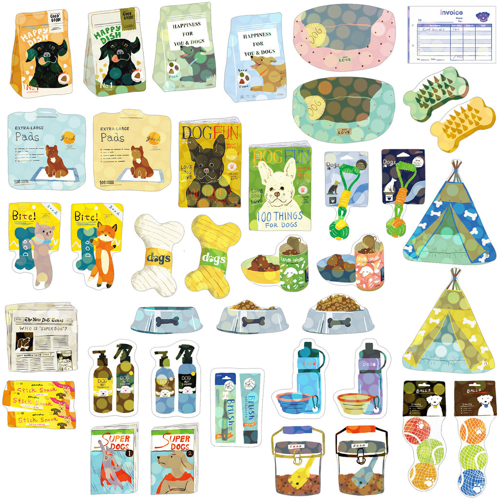 Greeting Life Haco Stickers Dog Supply
