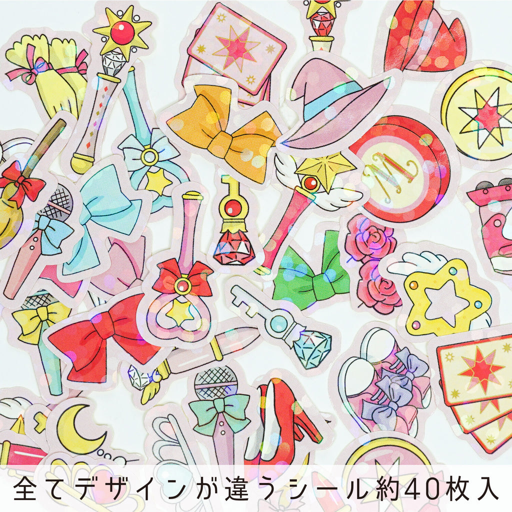 Greeting Life Haco Stickers Magical Girl