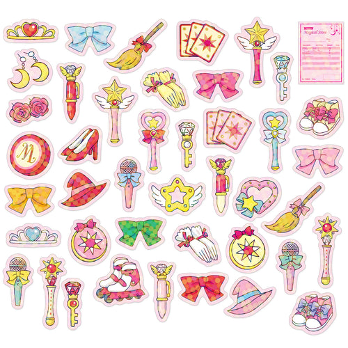 Greeting Life Haco Stickers Magical Girl