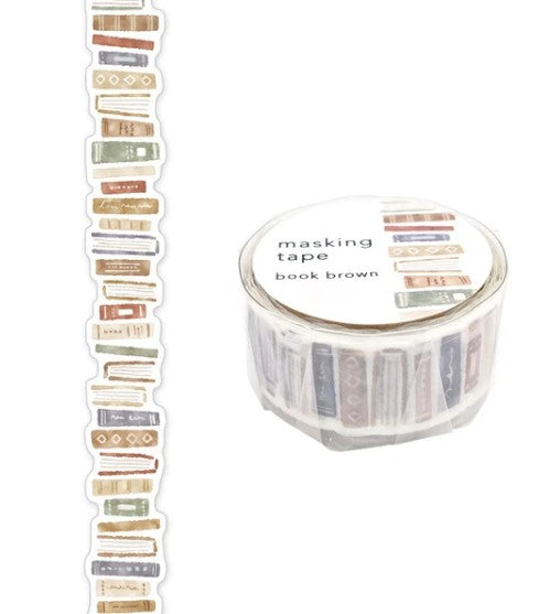 Washi Tape Brown book Die-cut