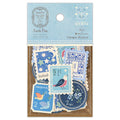 Decoration Antique Flake sticker Made in Japan