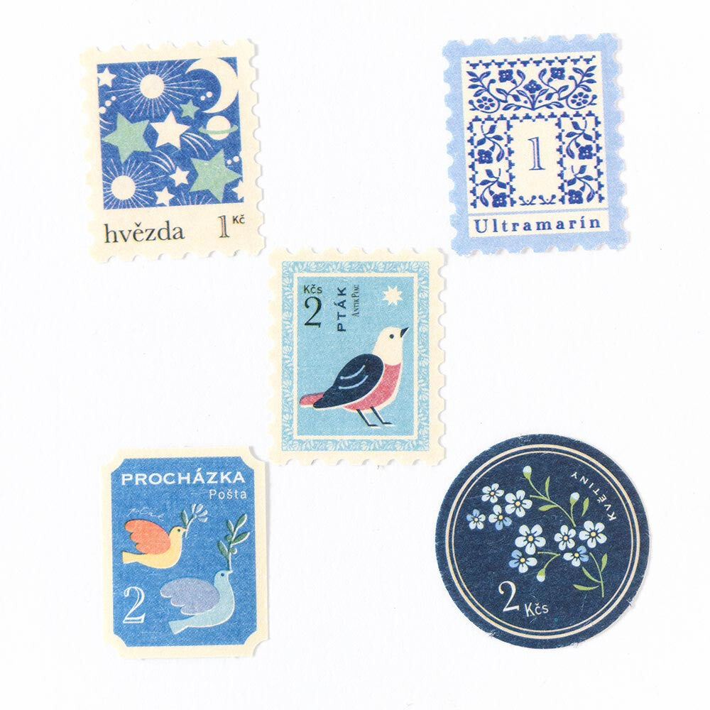 NB Co. Antique Stamp Stickers
