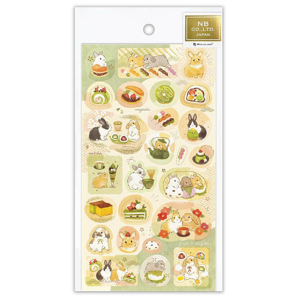 Decoration Japanese-style Sticker/Large Sweets Made in Japan
