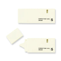 Midori Correction Tape Cream 5mm view 2
