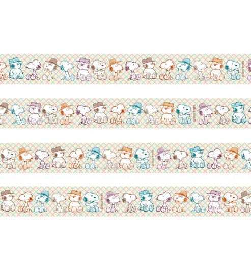 MT Masking Tape - Washi Tape - Peanuts Snoopy Brothers