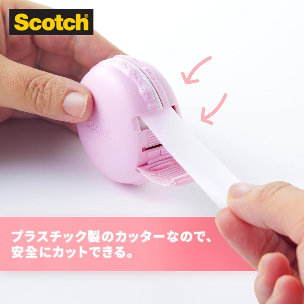 3M Scotch Macaron Mending Tape Pink