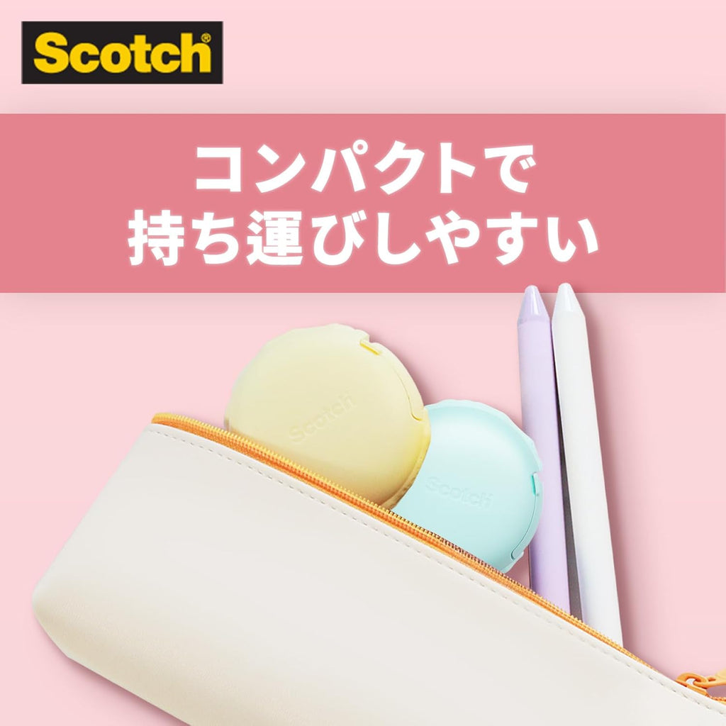 3M Scotch Macaron Mending Tape Pink