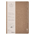 Kleid Tiny Grid Notebook - B6 (Brown)