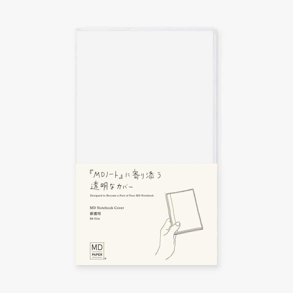 Midori MD Notebook Clear Cover - B6 Slim