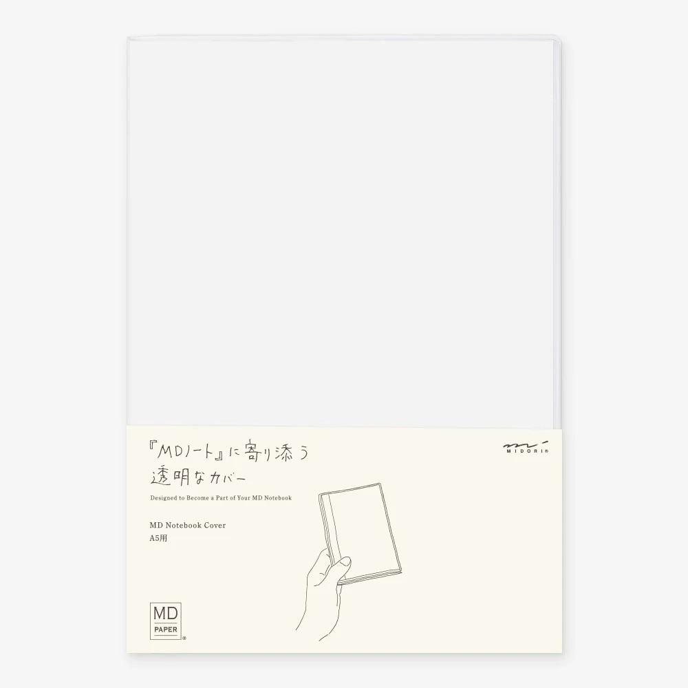 Midori MD Notebook Clear Cover - A5