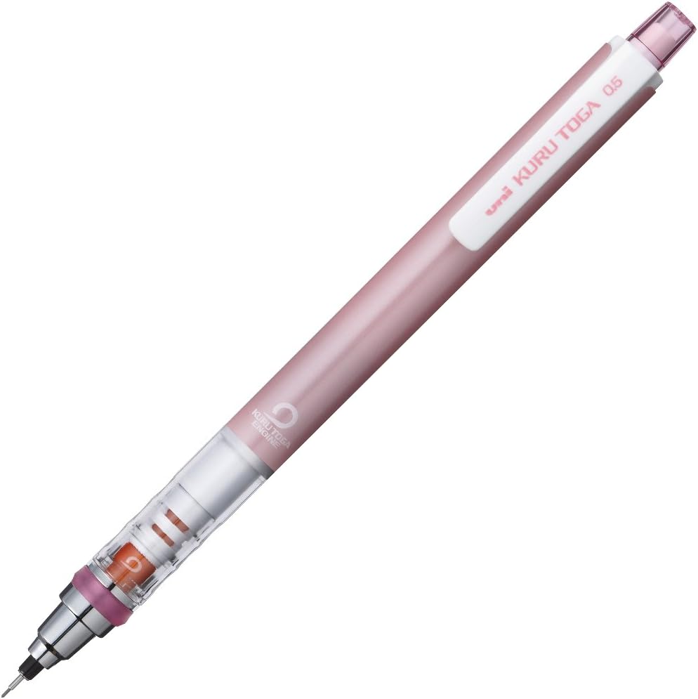 Uni Kuru Toga Mechanical Pencil 0.5 Baby Pink