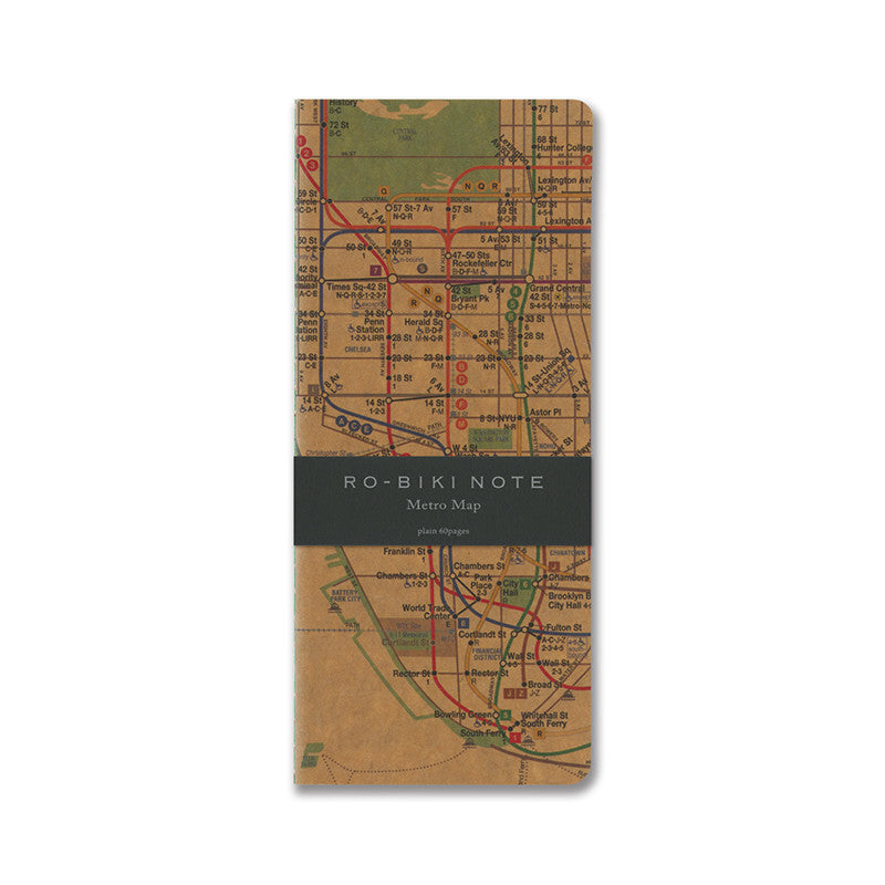 Yamamoto RO-BIKI NOTE Map Series Metro