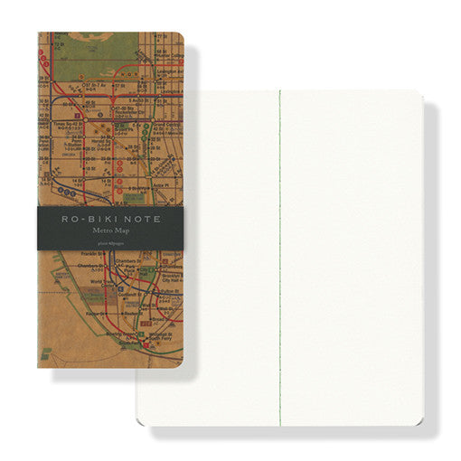 Yamamoto RO-BIKI NOTE Map Series Metro