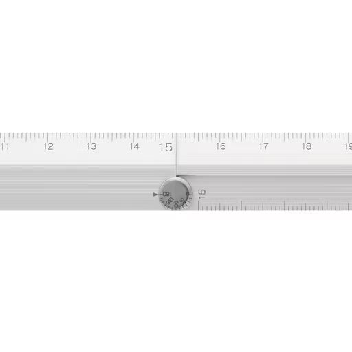 Midori Aluminium Multi‑Ruler - Silver