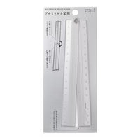 Midori Aluminium Multi‑Ruler - Silver view 2