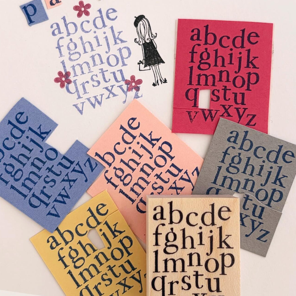 Donna & Bambina Rubber Stamp - Lady in a Beret