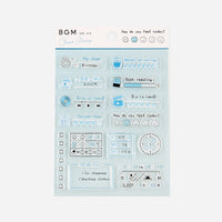 BGM Clear Stamp Records and Daily Life view 1