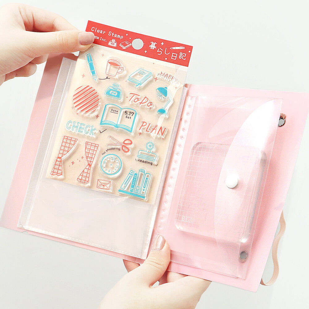 BGM Clear Stamp File Sakura