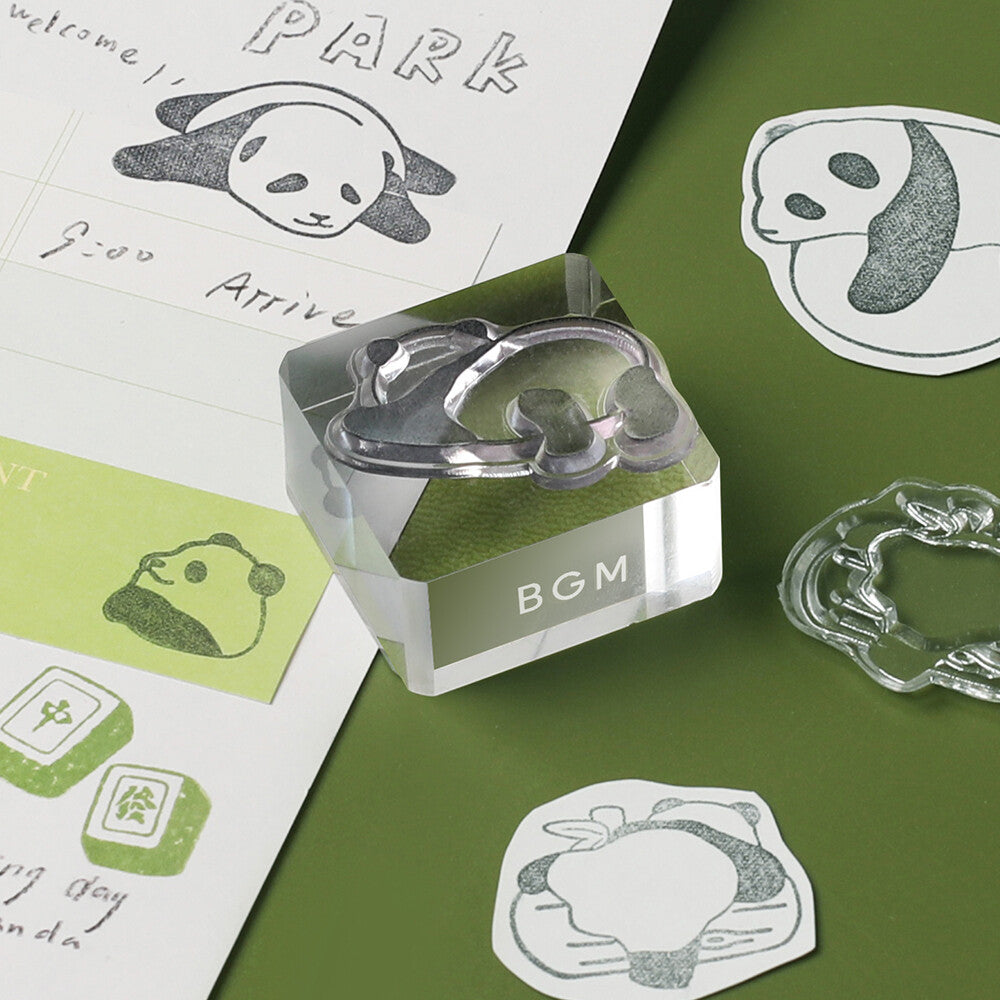 BGM Clear Stamp Acrylic Block Cube