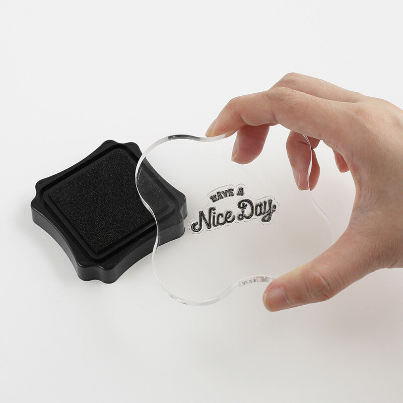 BGM Clear Stamp Acrylic Block Large