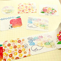 963hanko Sticky Notes Roll 40mm - Assorted Colors view 4
