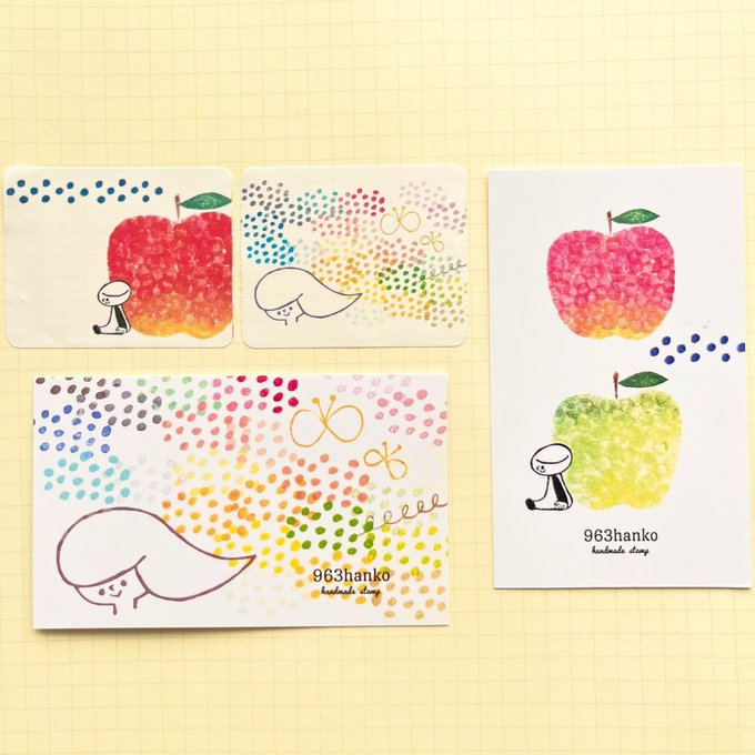 963hanko Sticky Notes Roll 40mm - Assorted Colors