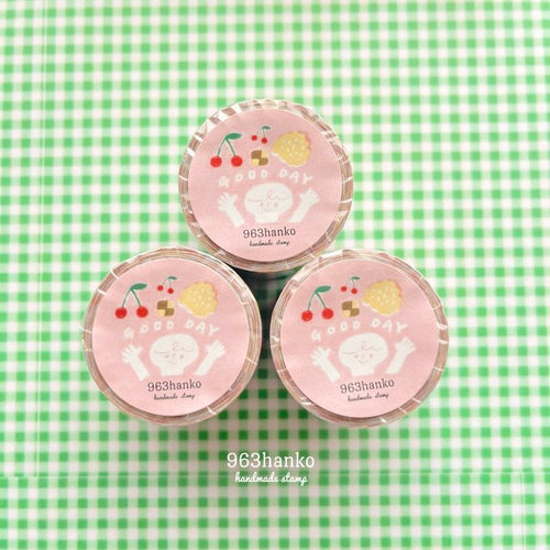 963hanko Sticky Notes Roll 40mm - Good Day