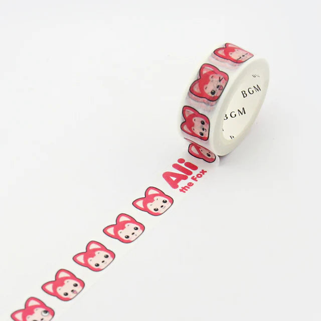 BGM Ali the Fox Washi Tape