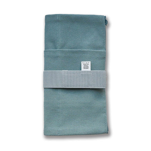 Yamamoto RO-BIKI NOTE Canvas Cover Vintage Blue 16oz Organic Cotton