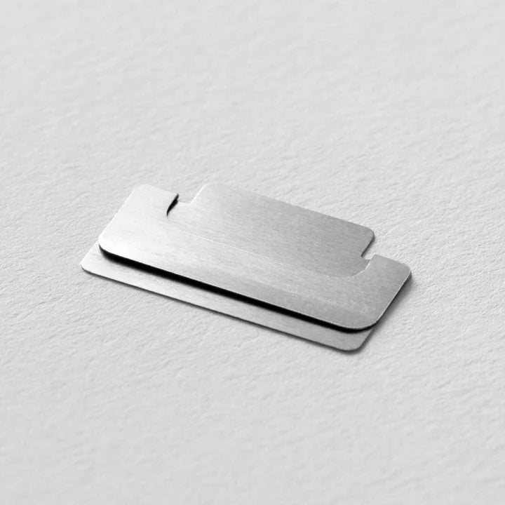 Midori Index Clips Medium Silver