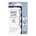 Midori Index Clips Medium Silver