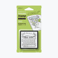 Midori Self‑Inking Stamp - Habit Tracker