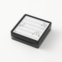 Midori Self‑Inking Stamp - Birds view 3
