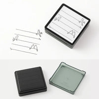 Midori Self‑Inking Stamp - Birds view 2