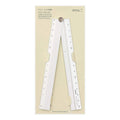 Midori Aluminium Multi‑Ruler - Silver