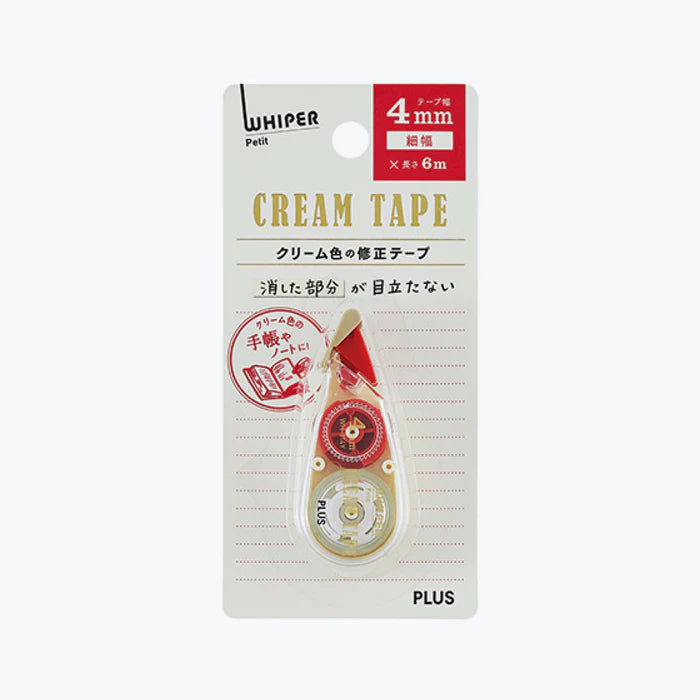 PLUS Correction Cream Tape 4mm
