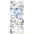 Summer Pattern Drop Seal - Dolphin