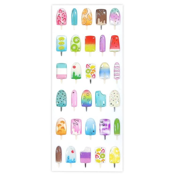 Summer Pattern Drop Seal - Ice Pop