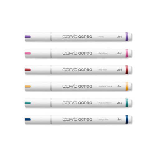 Copic Acrea 6 Color Set Deep